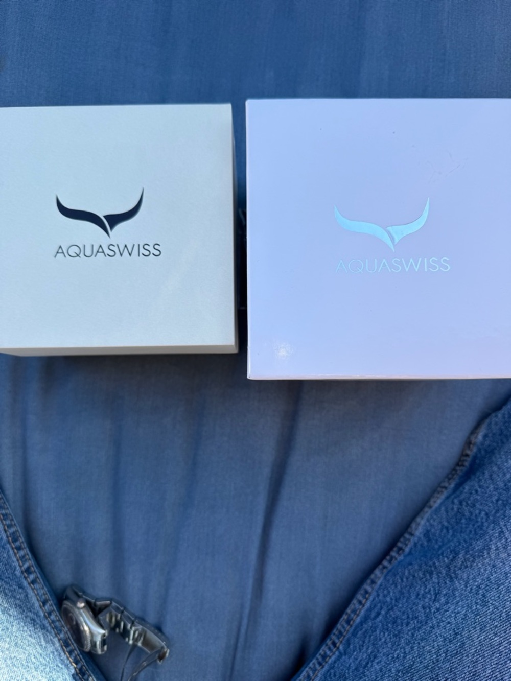 Aquaswiss White and Rose Gold Sport Watch - Picture 8 of 9